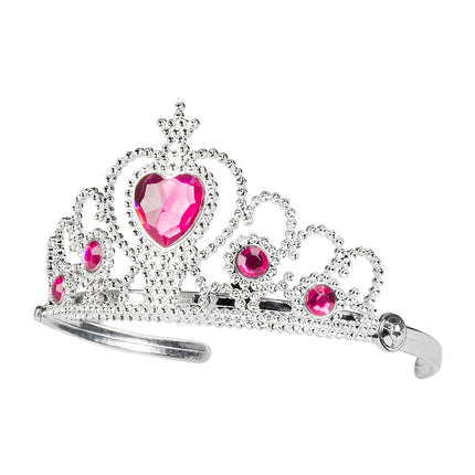 Couronne de princesses roses