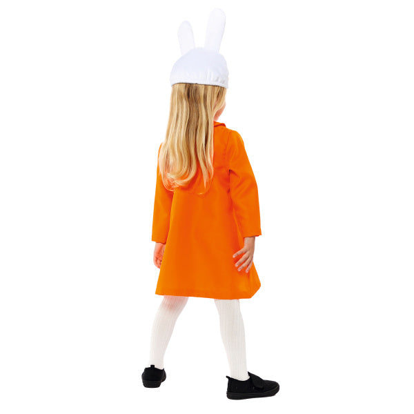 Costume enfant Miffy Robe orange