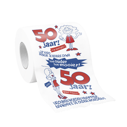 Papier toilette 50 ans Femme