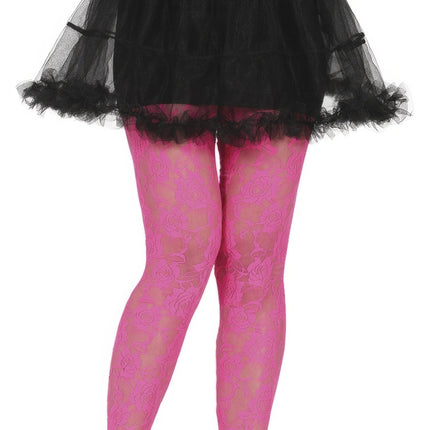 Collant Fuchsia Ladies Lace