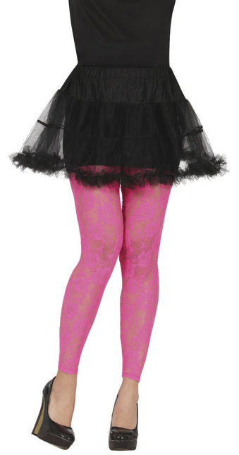 Collant Fuchsia Ladies Lace