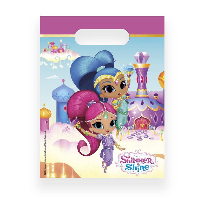 Sacs à partager Shimmer And Shine 23cm 6pcs