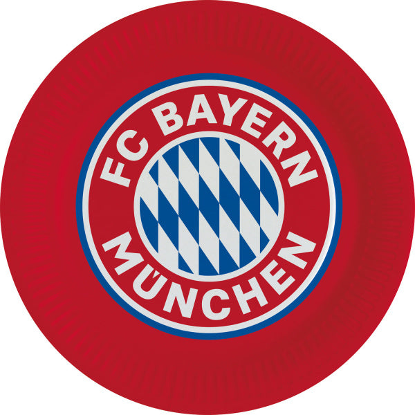 Fc Bayern MŸnchen Assiettes 23cm 8pcs