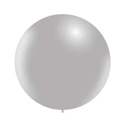 Ballon géant gris 60cm