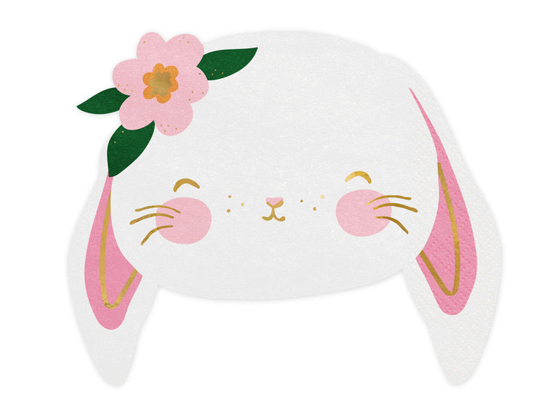 Serviettes de table Lapin 14,5cm 20pcs