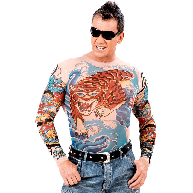 Chemise Tattoo Tiger