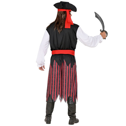 Costume de pirate homme rayé