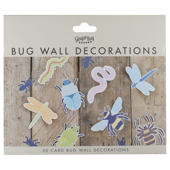 Décoration murale d'animaux de la forêt 30pcs