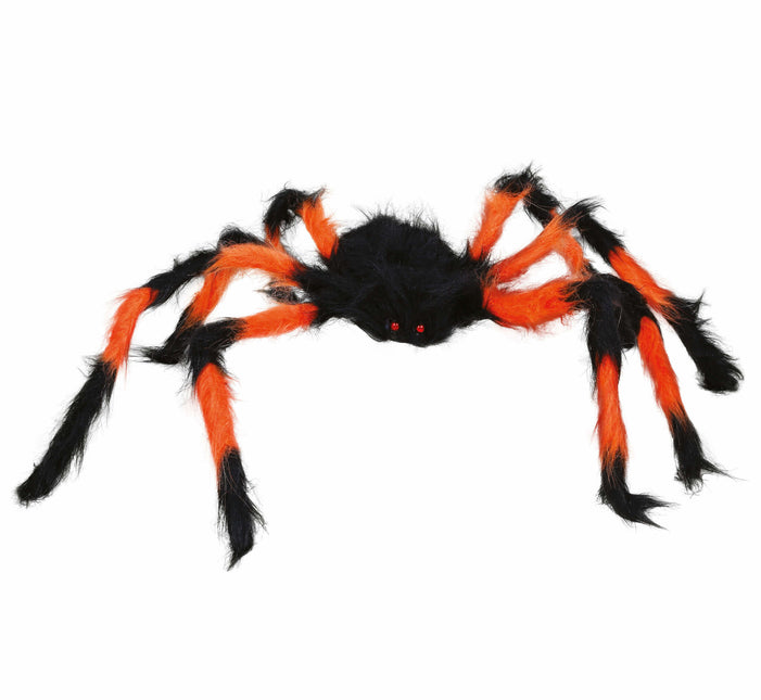 Fausse araignée noire orange 75cm