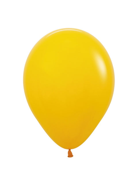 Ballons Honey Yellow 23cm 50pcs