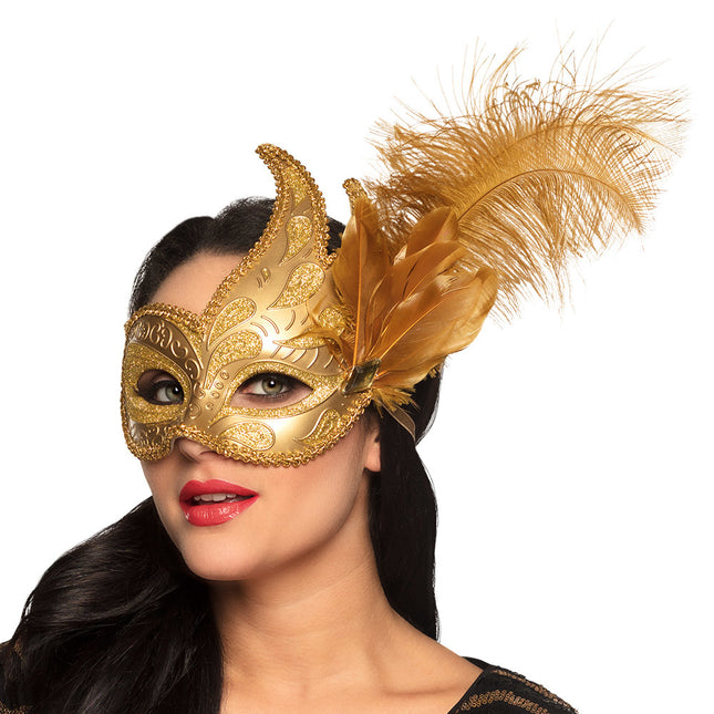 Masque pour les yeux Venice Prezioso Gold