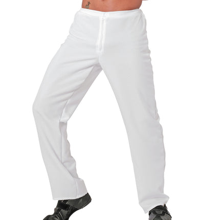 Pantalon Disco Blanc