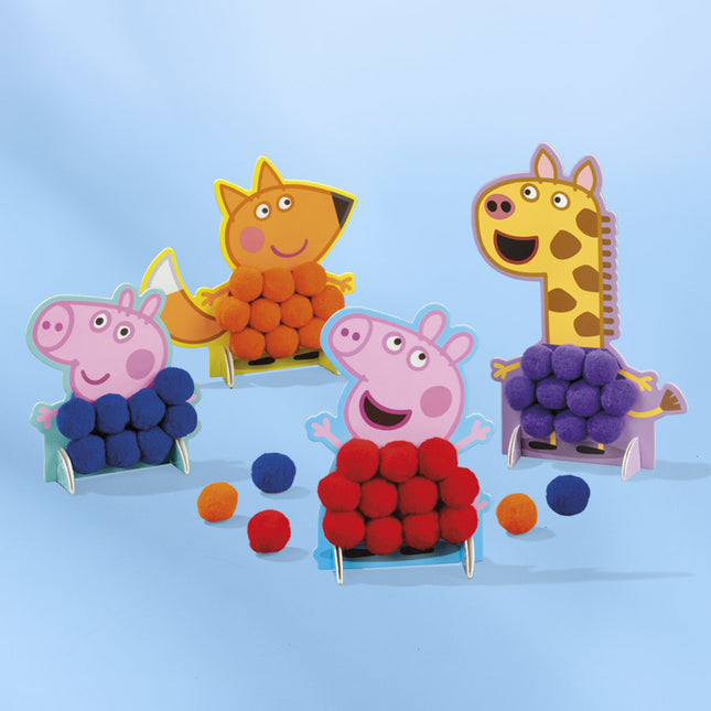 Pâte à pompon Peppa Pig