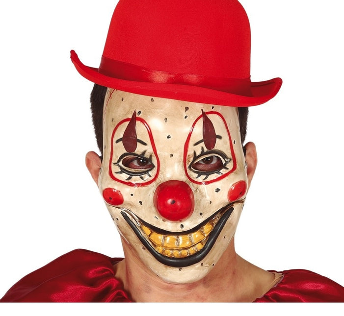 Trous pour masque de clown d'Halloween