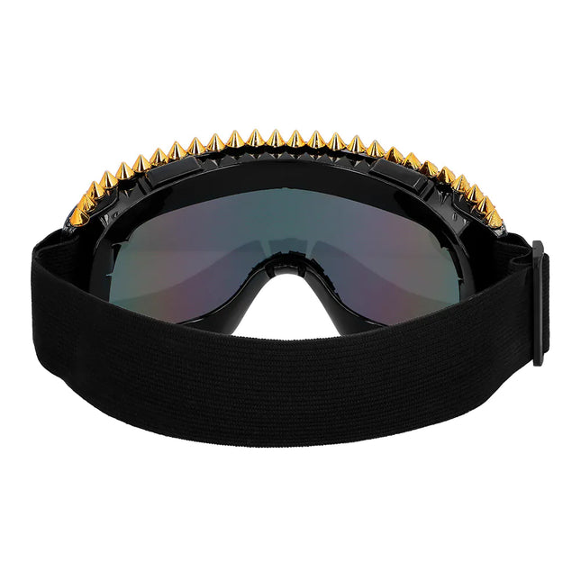 Lunettes de ski en or