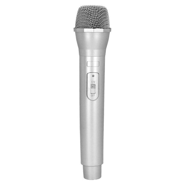 Microphone Disco Argenté 23.5cm