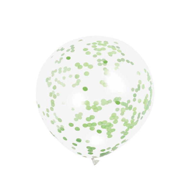 Confertti Ballons Vert Citron Vert 40cm 6pcs