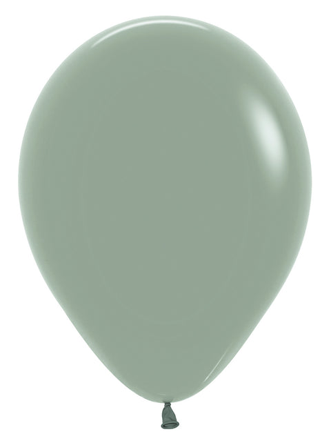 Ballons Pastel Crépuscule Laurier Vert 30cm 50pcs