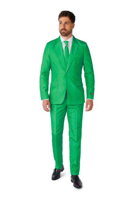 Hommes en costume vert Suitmeister