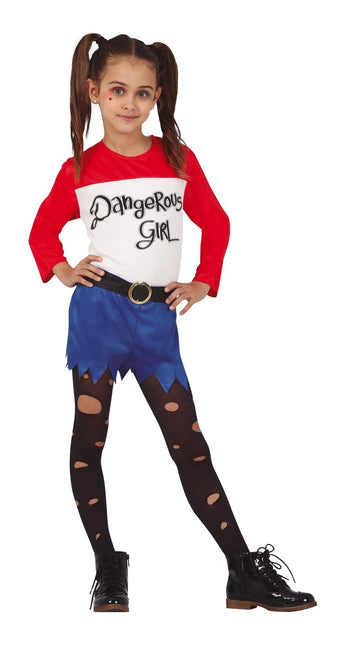 Costume d'Halloween fille Harley Quinn Suicide Squad