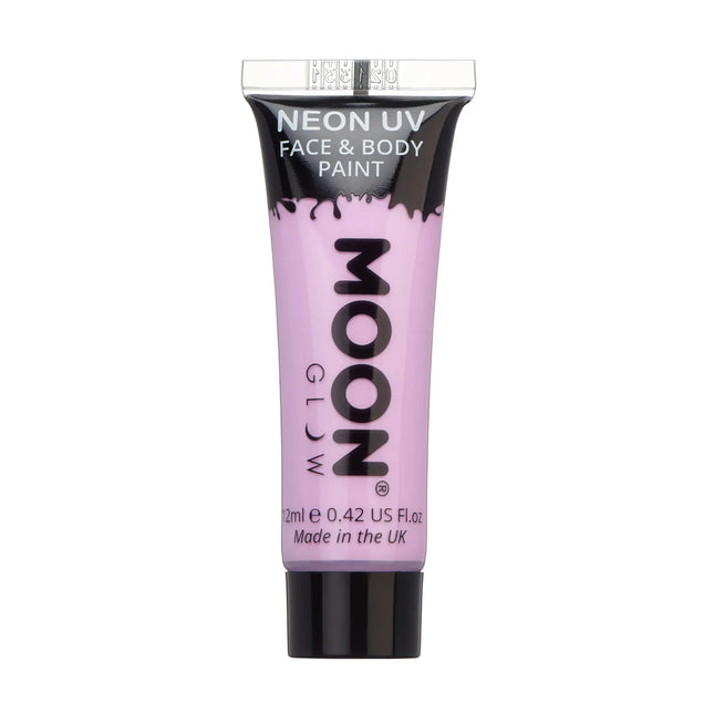 Moon Glow Pastel Neon UV Face Paint Pastel Lilas 12ml