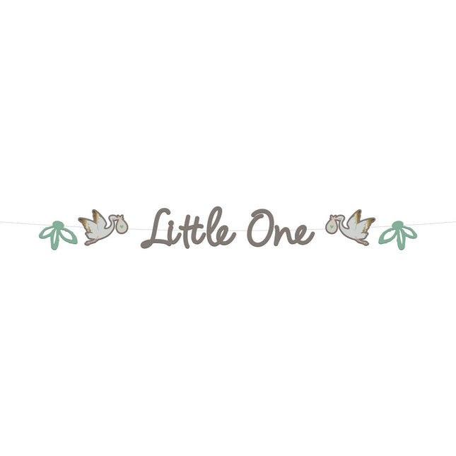 Guirlande de lettres de naissance Little One 2m