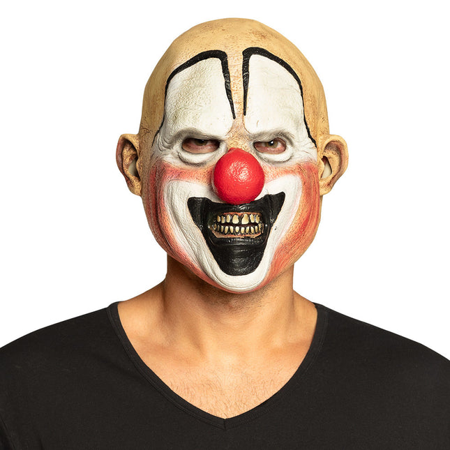 Masque d'Halloween Clown Chauve