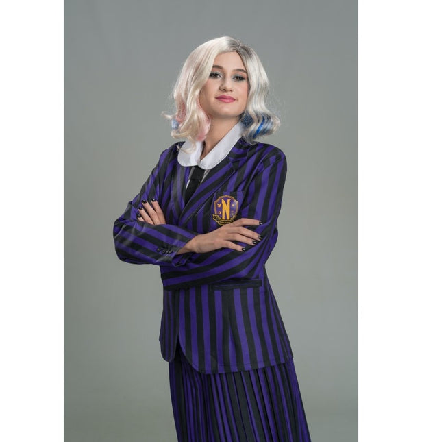 Costume mercredi Uniforme scolaire noir/violet