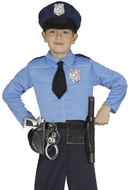 Ensemble de costumes de police garçon 4 pièces