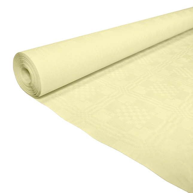 Nappe en papier Ivoire 8m