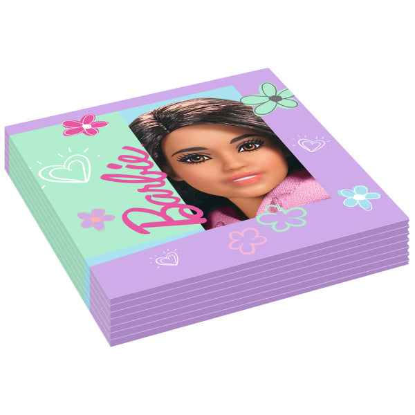 Serviettes Barbie 33cm 16pcs