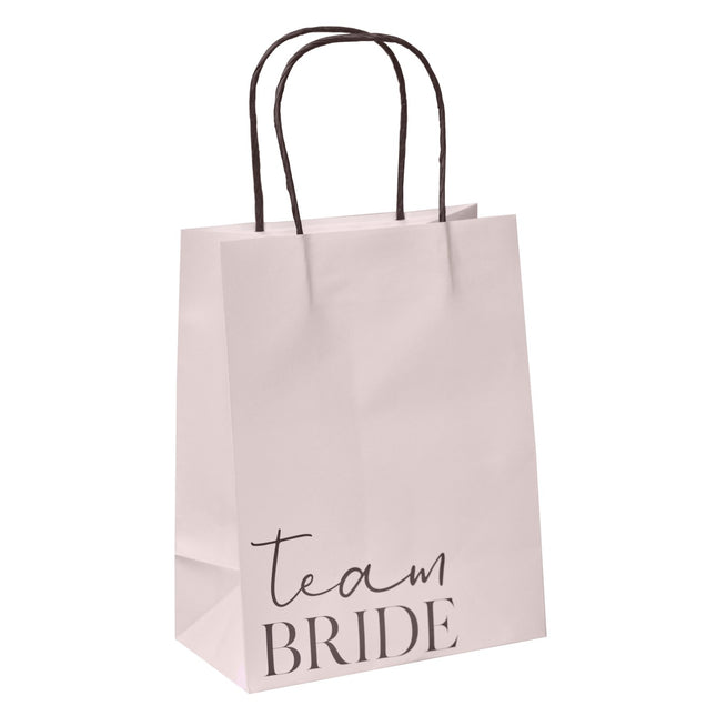 Sacs de mariage Team Bride 16cm 5pcs