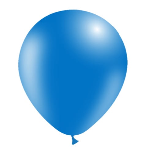 Ballons de baudruche bleus 30cm 50pcs