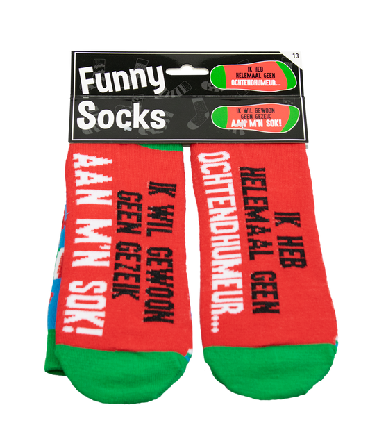 Funny Socks Morning mood 1 paire