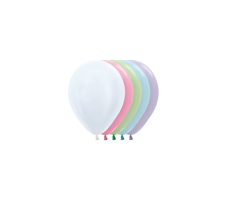 Ballons de baudruche Pearl Mix 12cm 50pcs