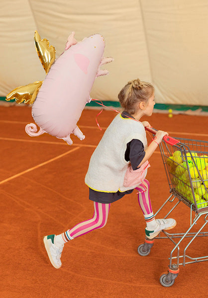 Ballon à l'hélium cochon vide 72cm