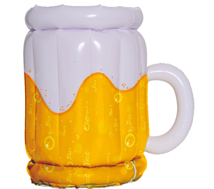 Stein à bière Oktoberfest gonflable 45cm