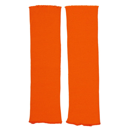 Chauffe-jambes orange fluo 2pcs