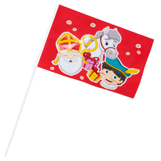 Drapeau Sinterklaas ondulant 25cm