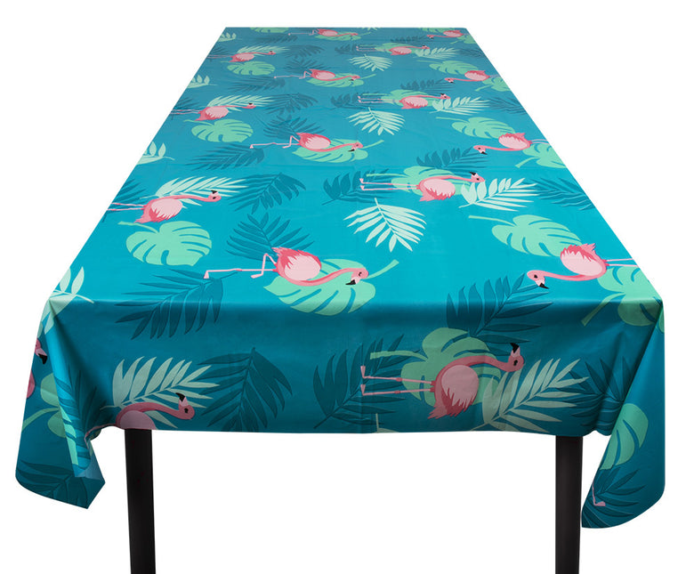 Nappe Hawaï Décoration flamant rose 1.8m