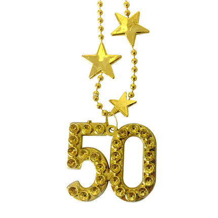 Collier en or 50 ans d'étoile