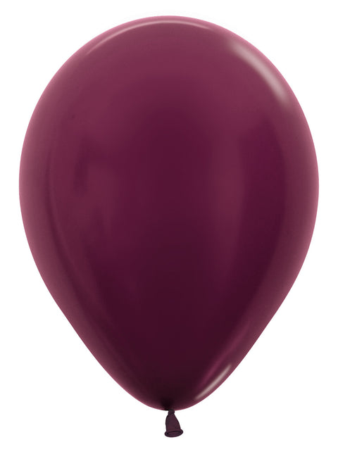 Ballons de baudruche métalliques 30cm 50pcs