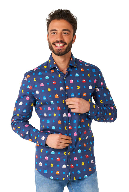 Chemise Pixel PAC-MAN Hommes OppoSuits