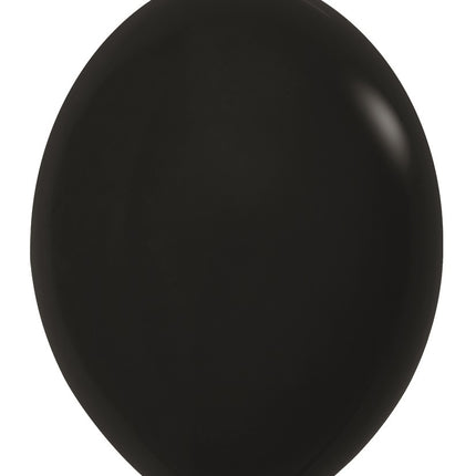 Ballons de baudruche noirs 30cm 50pcs