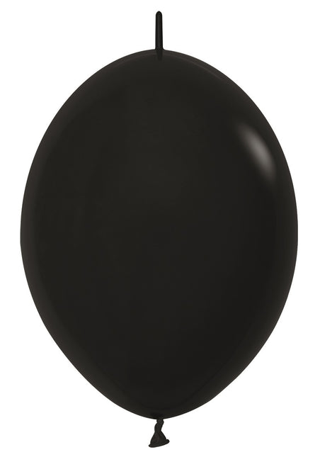 Ballons de baudruche noirs 30cm 50pcs