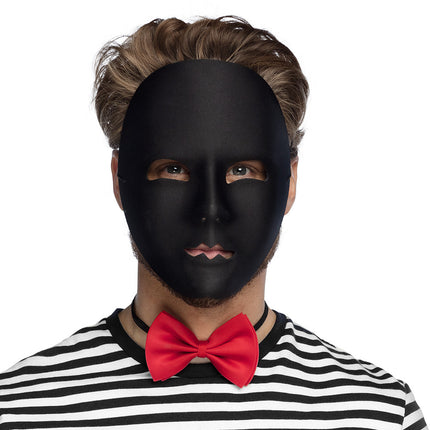 Mime à masque noir