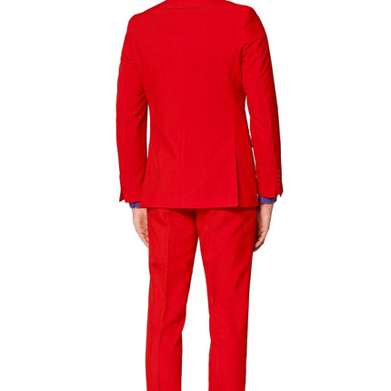 Hommes en costume rouge <tc>OppoSuits</tc>