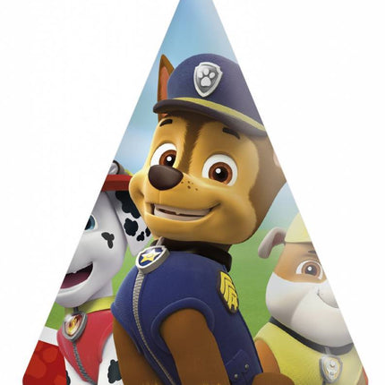 Chapeaux de fête Paw Patrol 6pcs