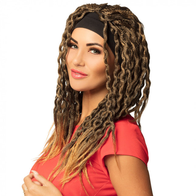 Perruque Dreadlocks avec bandeau