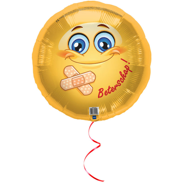 Ballon à l'hélium Get Well 45cm vide